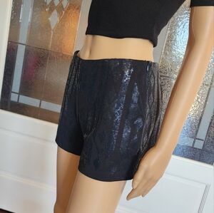 UNDER SKIES SEQUIN SHORTS SZ Sm